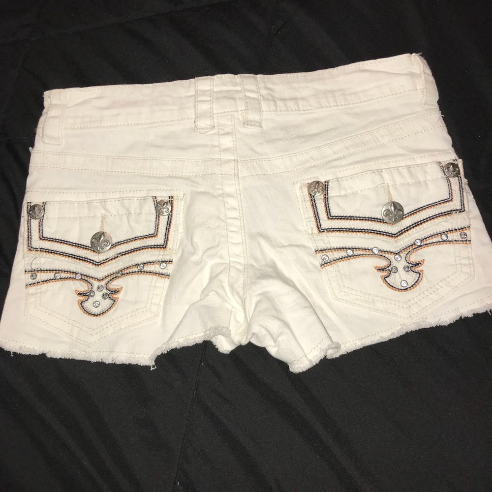 White shorts